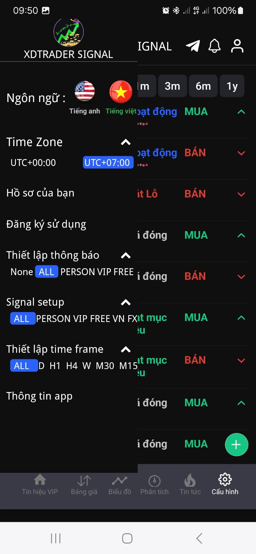 Ảnh chụp màn hình XDtrader 7